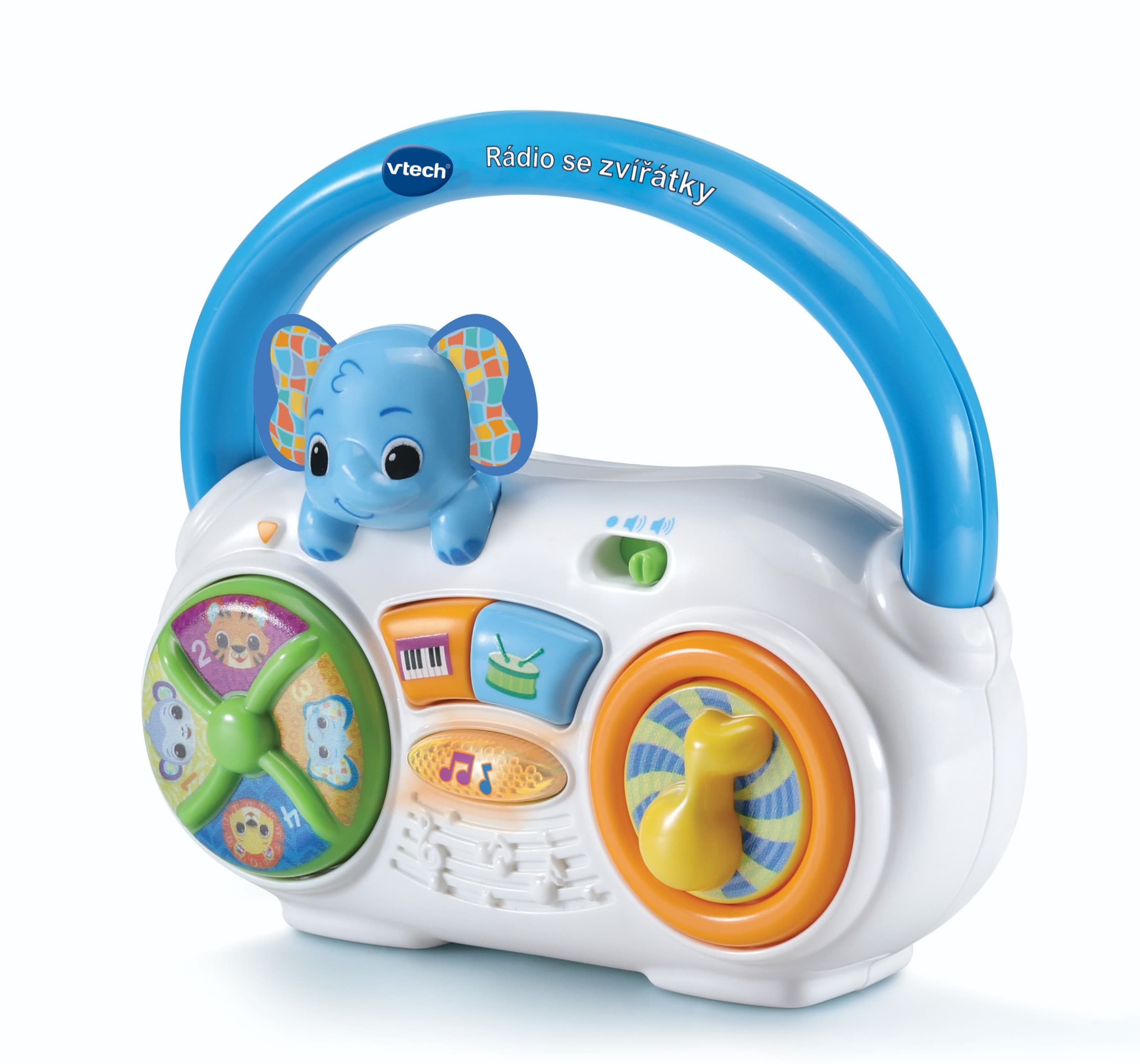 Vtech Rádio se zvířátky CZ, 410g