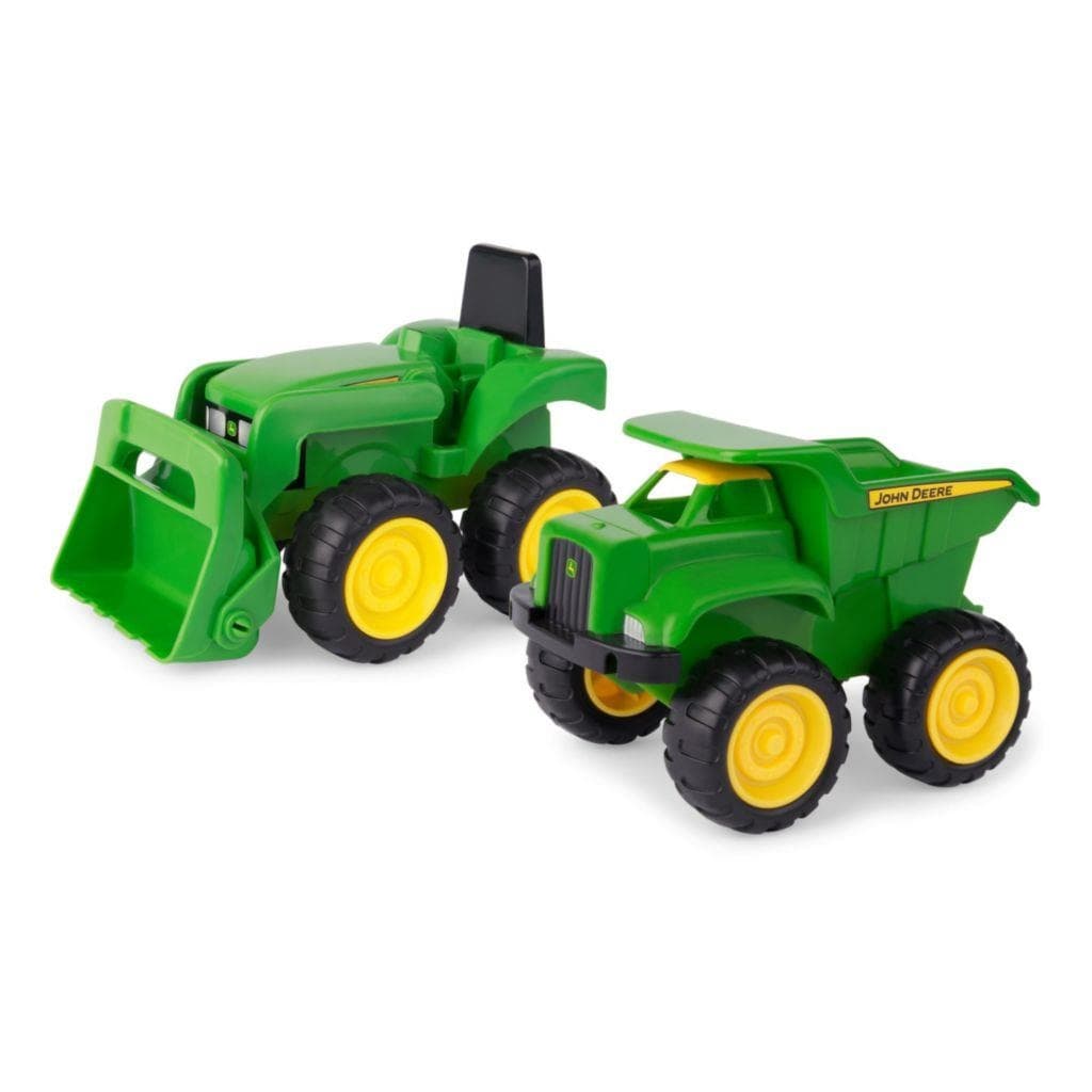 Tomy John Deere Traktor a sklápěč - set na písek