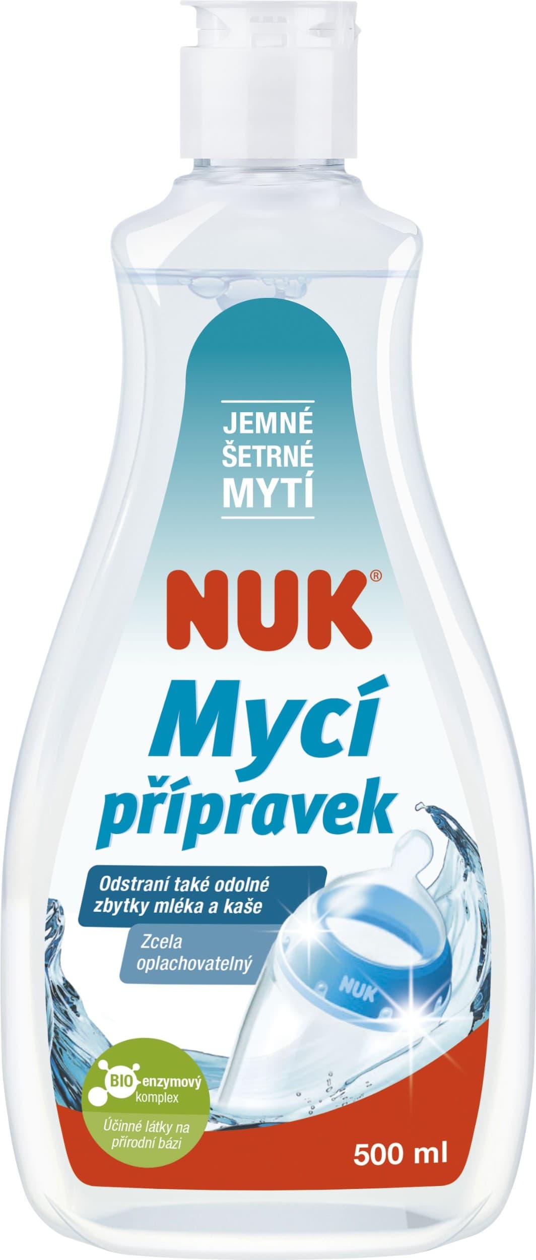 NUK Mycí prostředek na lahve a savičky 500 ml