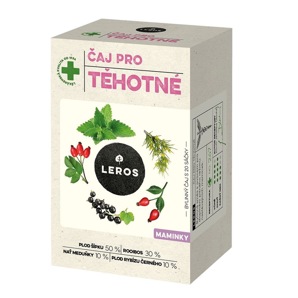 Leros Čaj pro těhotné 20x2g