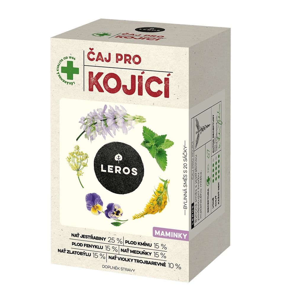 Leros Čaj pro kojící 20x1,5g
