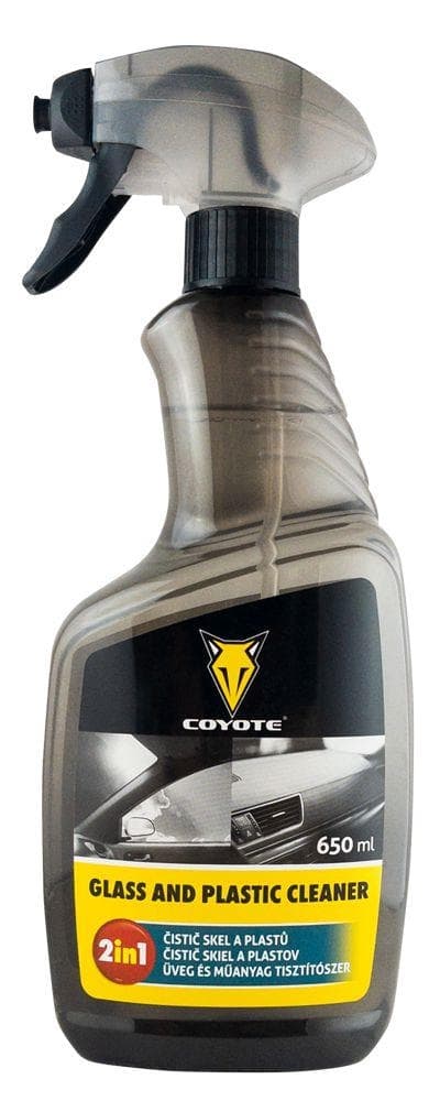 COYOTE Čistič skel a plastů 650 ml