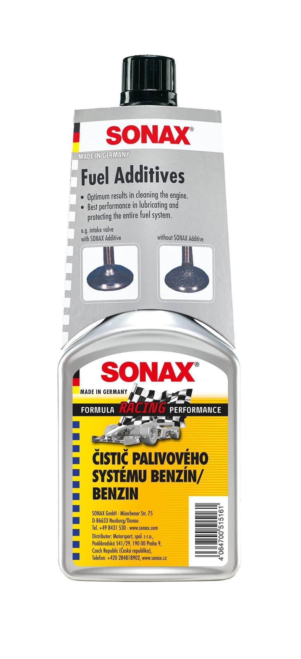 Sonax čistič palivové soustavy benzín 250 ml