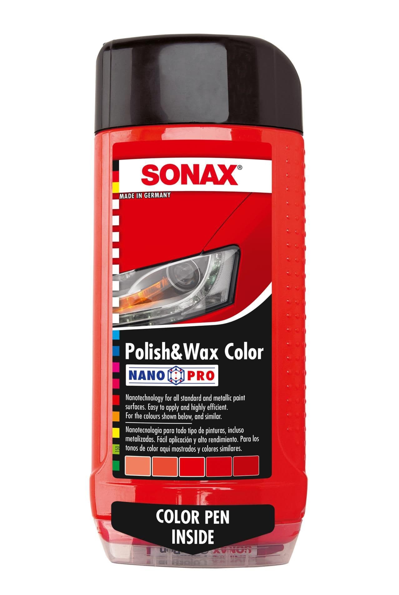 Sonax Color Polish červena 500 ml