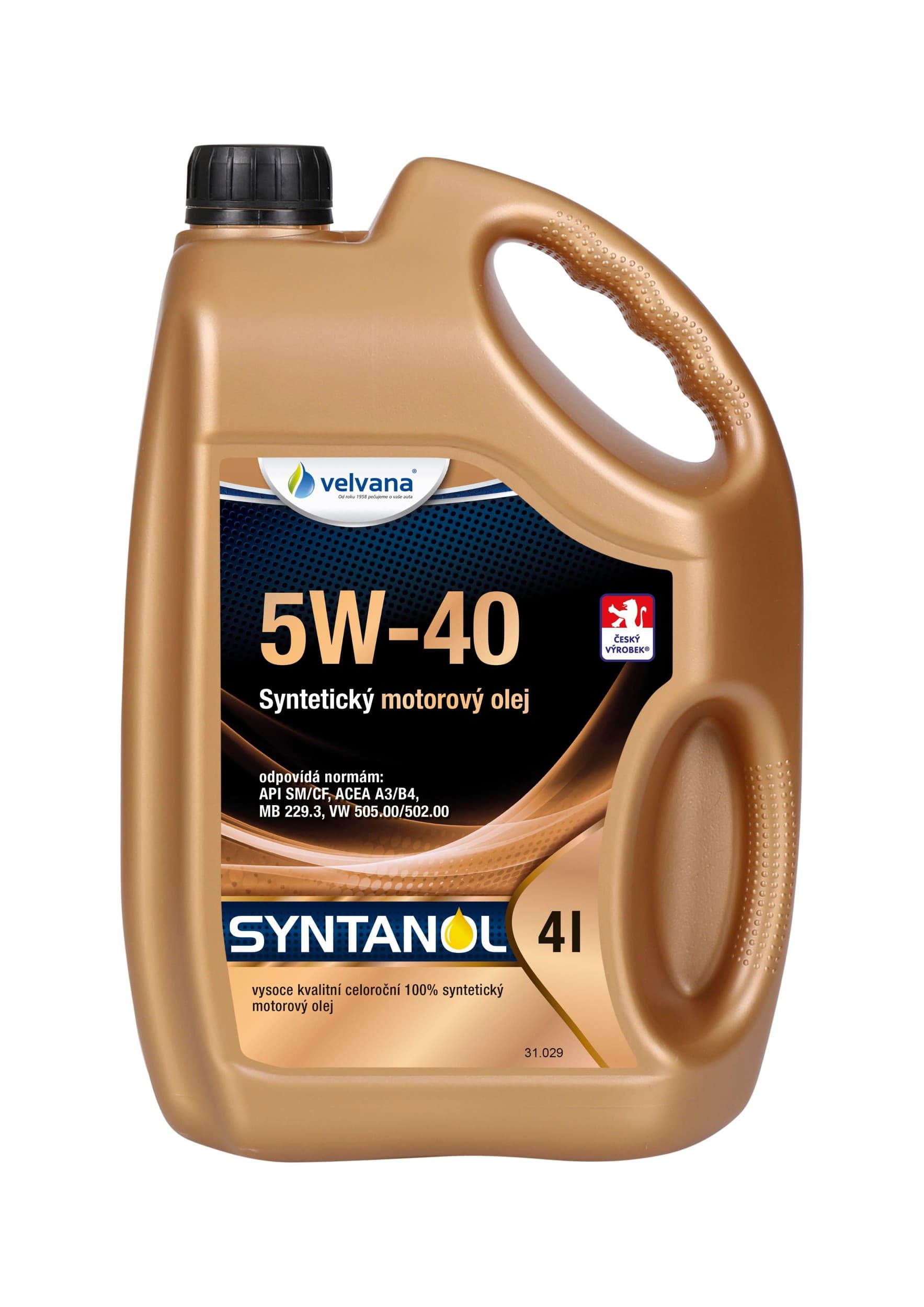 Velvana Syntanol 5W-40 Millenium synth 4 l