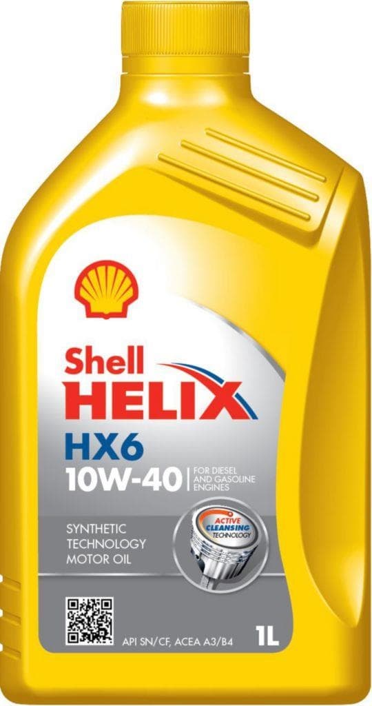 Shell Helix HX6 10W-40 12 1l