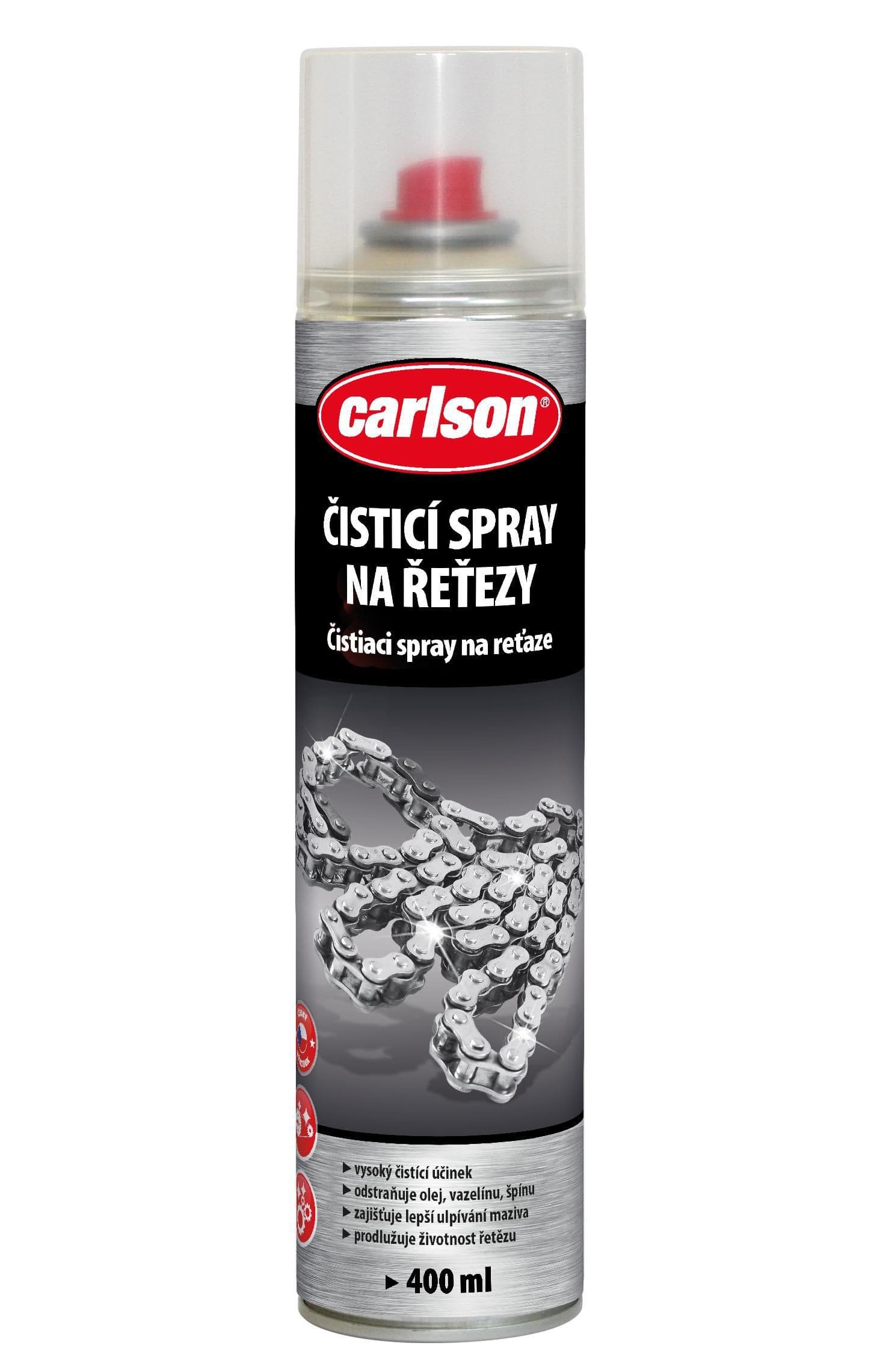 SPREJ NA ŘETĚZY CARLSON ČISTÍCÍ 400ML