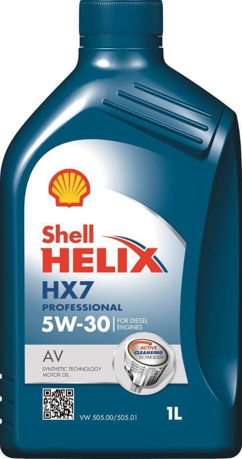 Motorový olej Shell Helix HX7 Professional AV 5W-30 12* 1 l