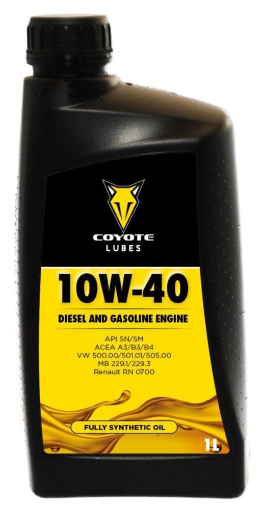 Motorový olej Coyote Lubes 10W-40