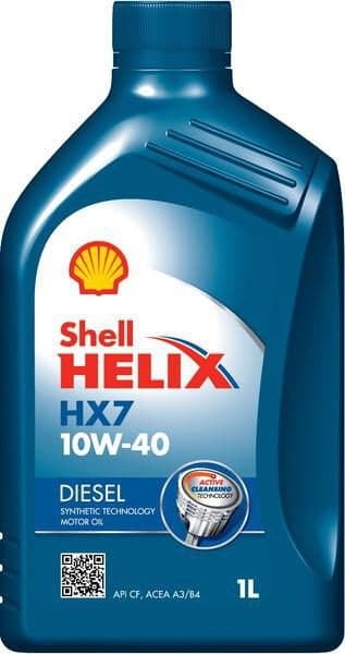 Shell Helix HX7 Diesel 10W-40_12*1l
