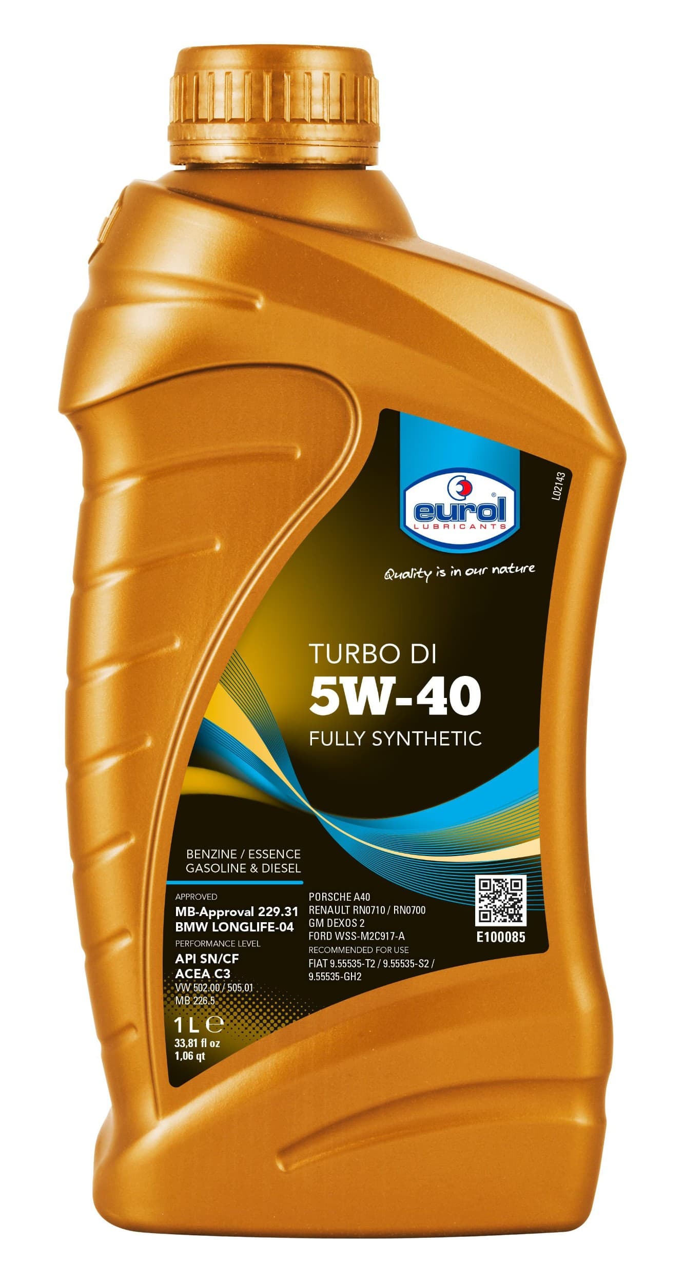 Eurol Turbo DI 5W-40 C3 1 l