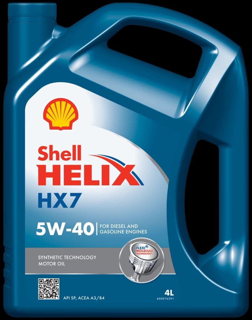 Shell Helix HX7 5W-40_4*4l
