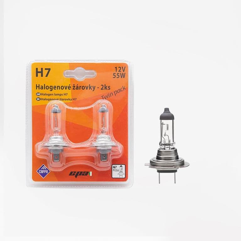 Autožárovky Halogen H7 12V 2 ks