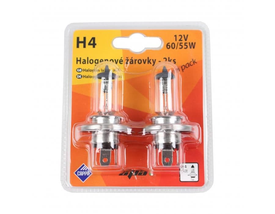 Autožárovky Halogen H4 12V 2 ks