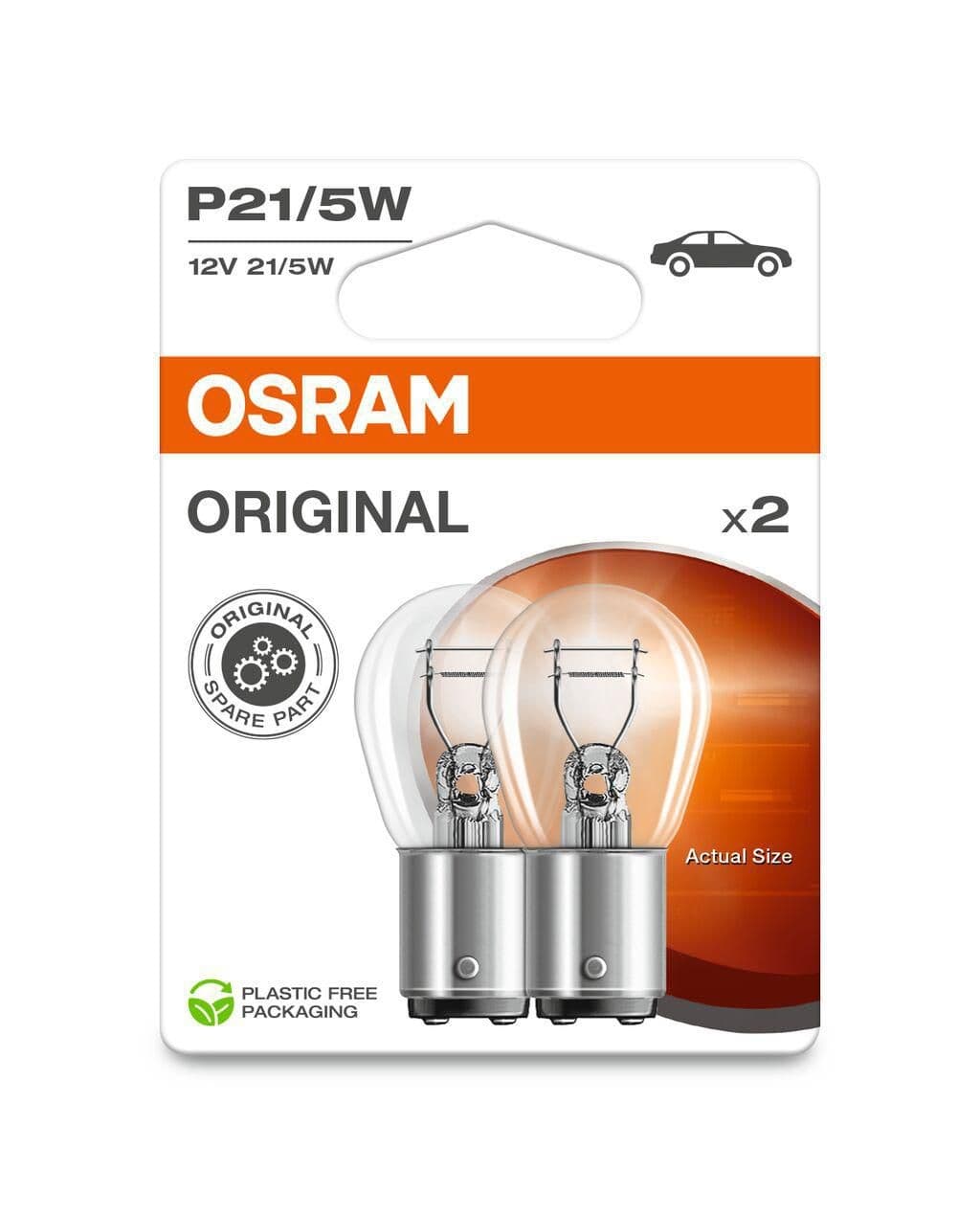 OSRAM Žárovka pomocná P21/5W 12V 7528-02B
