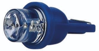Žárovka LED 12V modrá T10 2ks