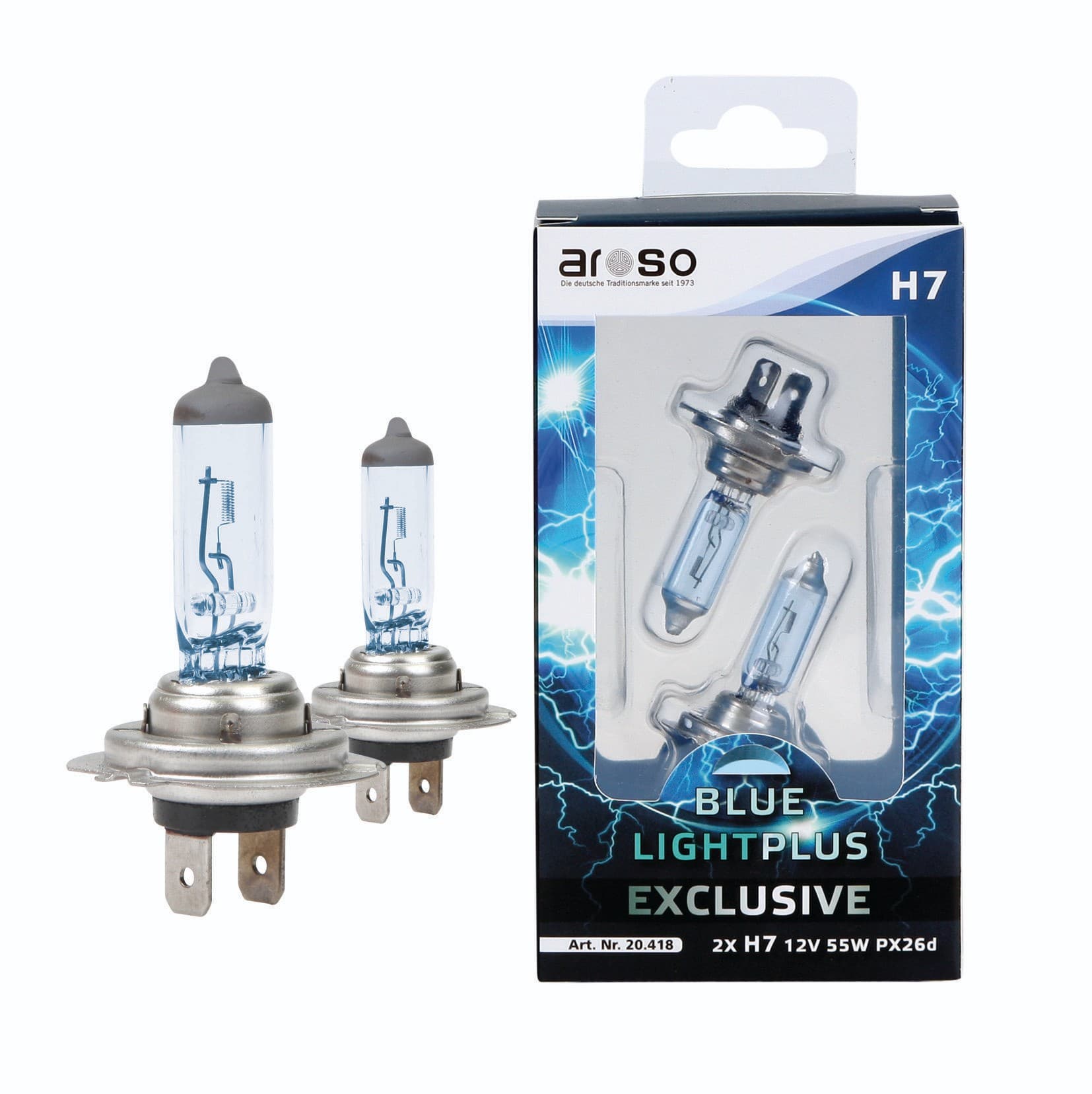 AUTOŽÁROVKA AROSO H7 12V 55W PX26D 2KS