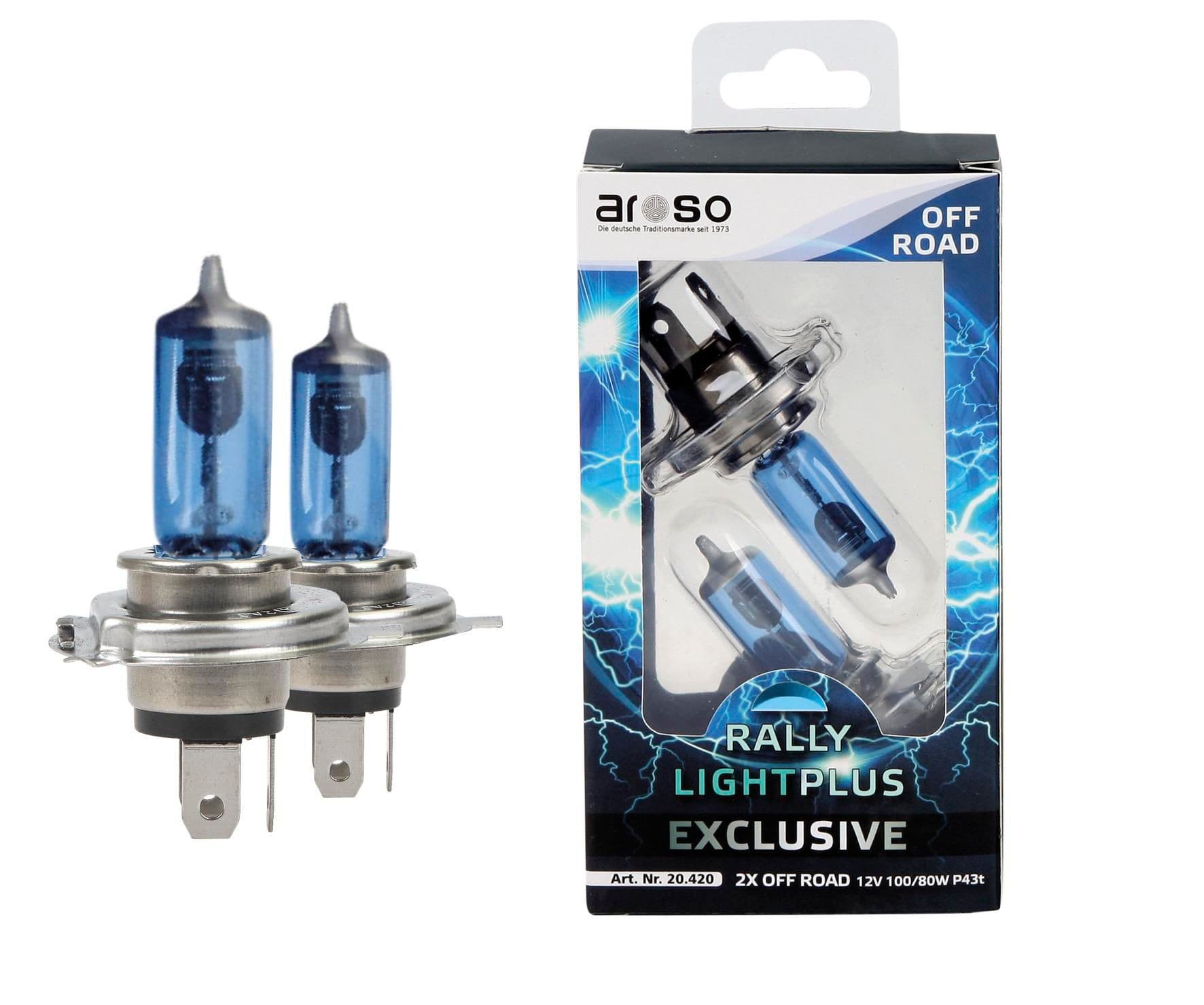Aroso Autožárovka H4 12V 100/80W P43T Sport Light 2 ks