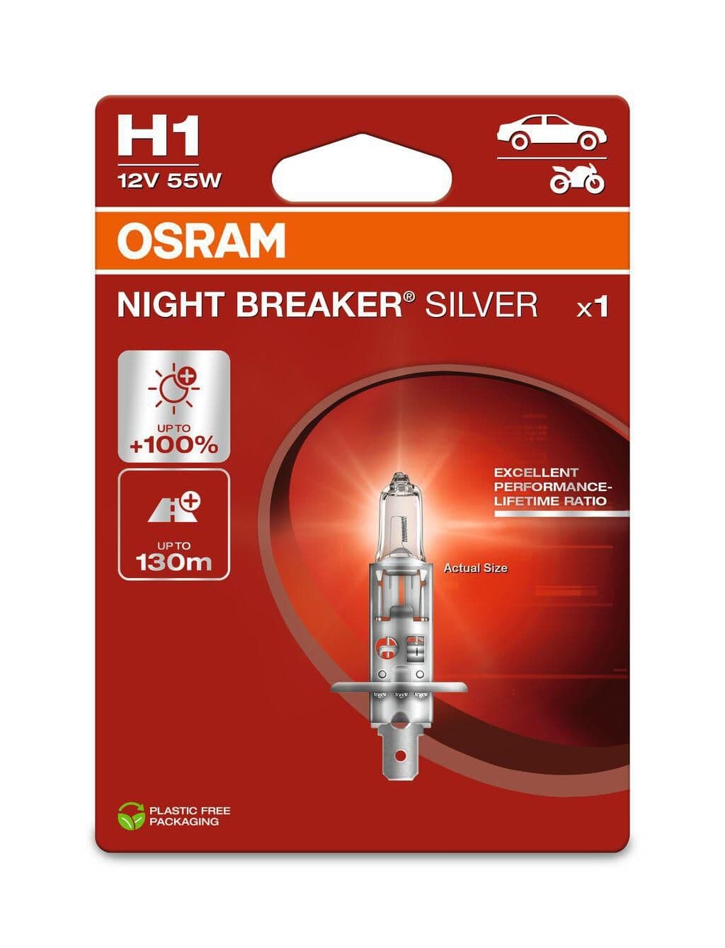 Autožárovka OSRAM NB Silver NG H1 12V