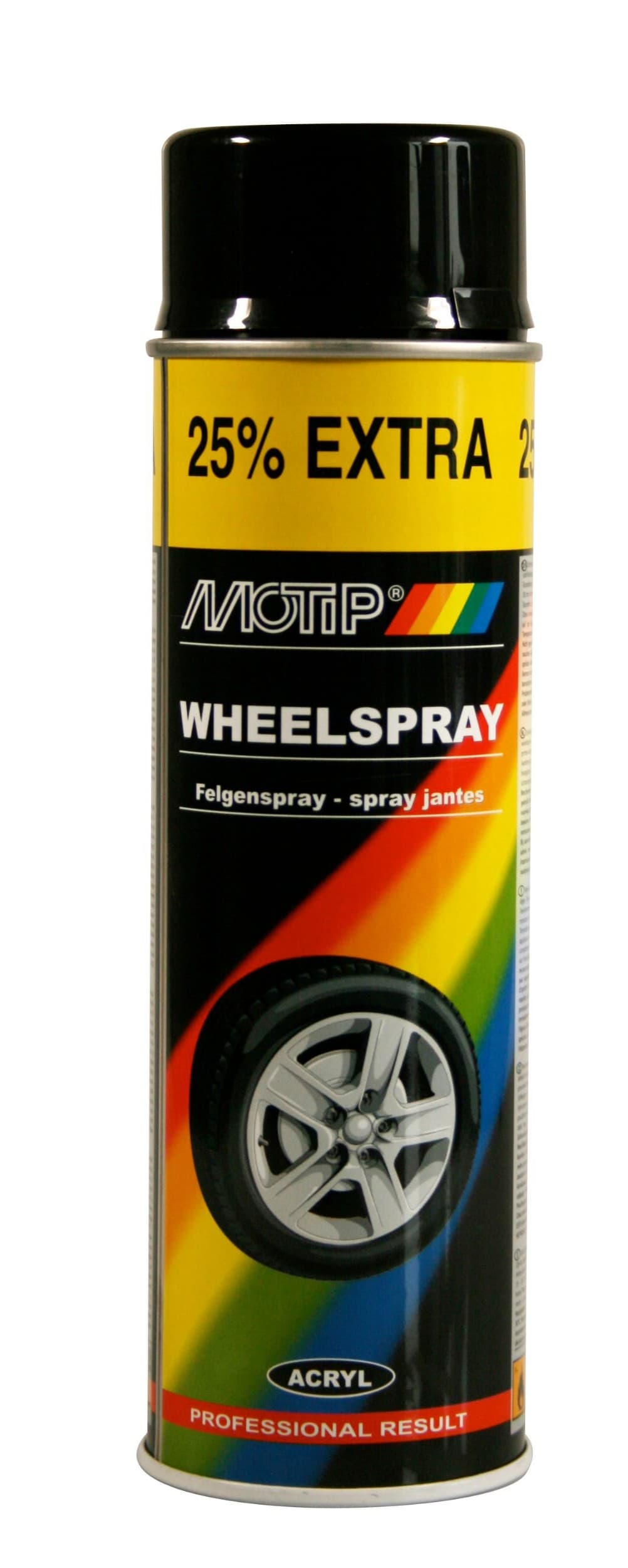 Motip Sprej na disky černá matná 500 ml