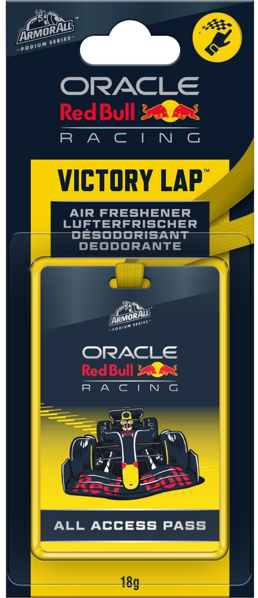 RedBullF1 Žlutá Access Pass