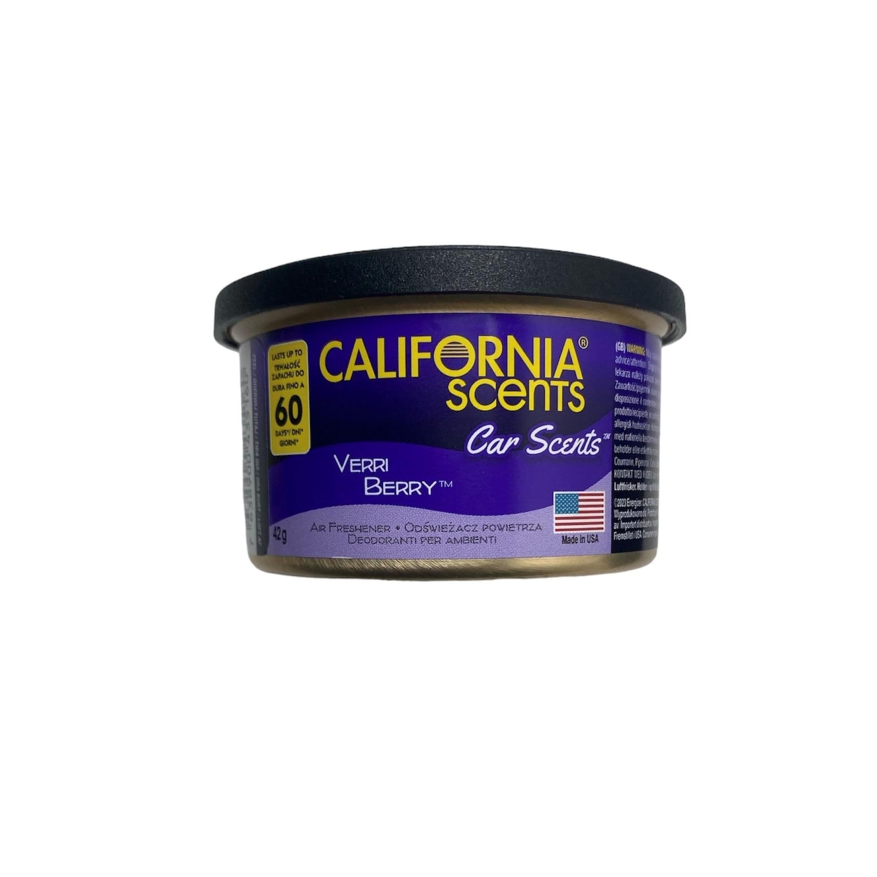 California scents osvěžovač vzduchu - Borůvka