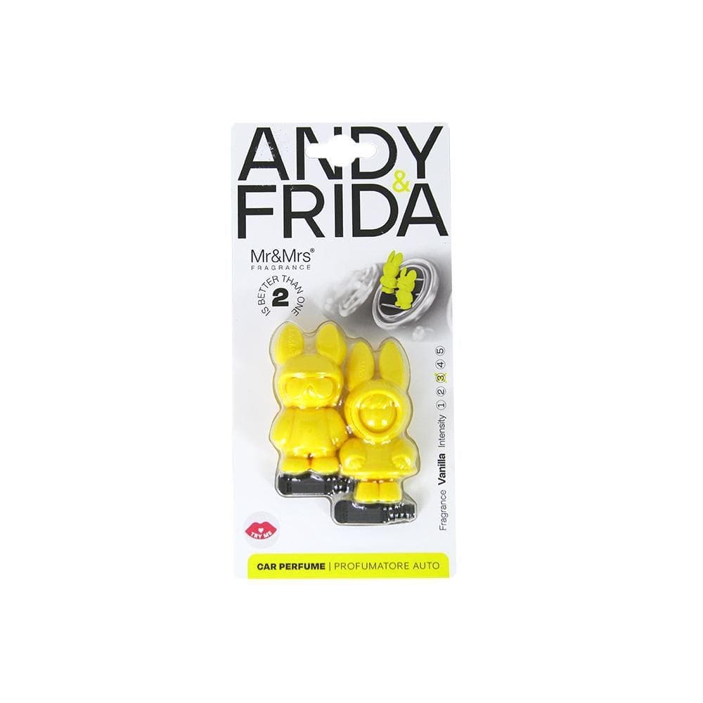 Mr&Mrs Fragrance Autovůně Andy & Frida Vanilla