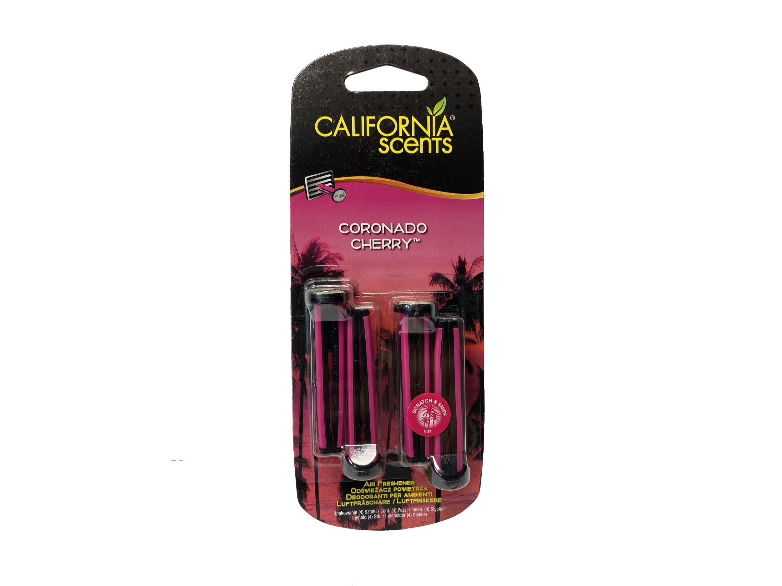 California scents Autovůně California scents kolíčky cherry coronado 4 ks