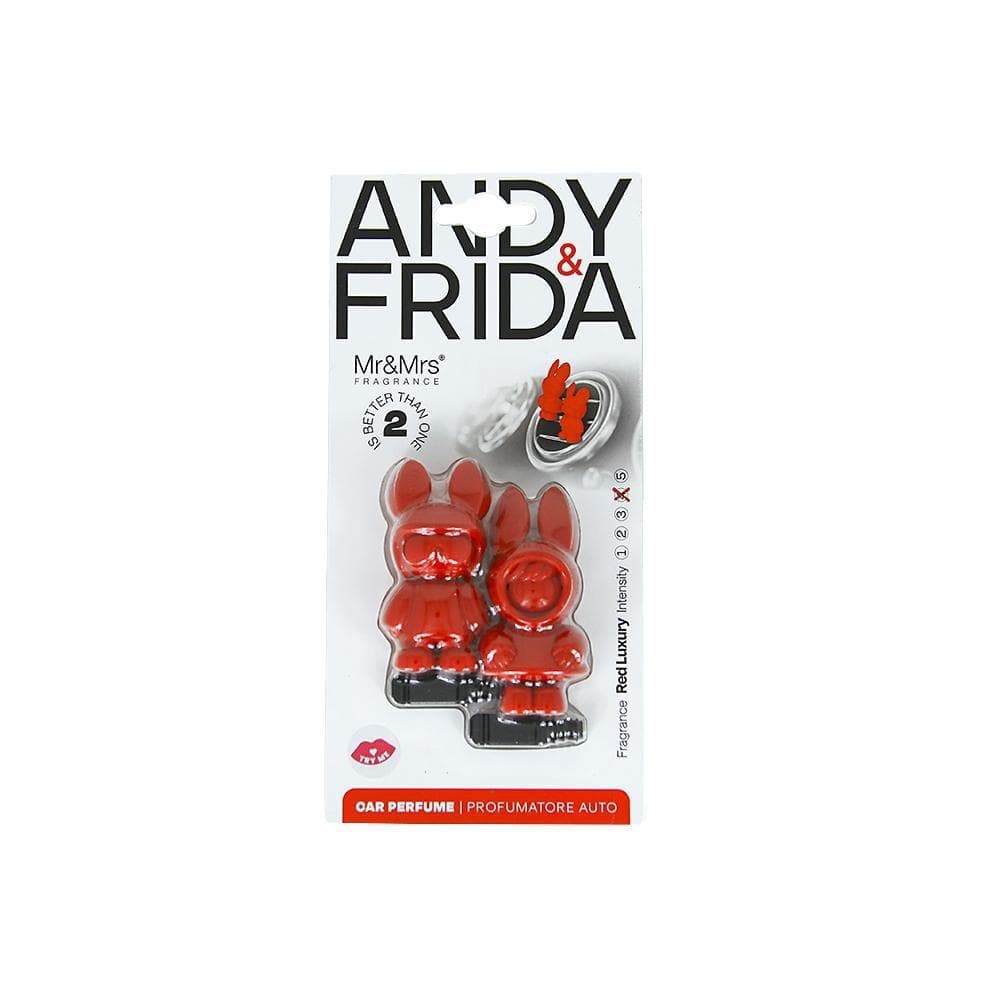Mr&Mrs Fragrance Autovůně Andy & Frida Red Luxury