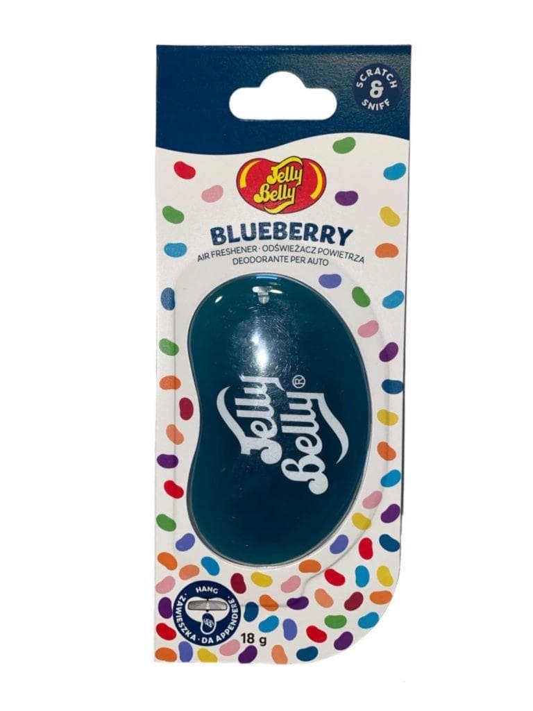 Autovůně Jelly Belly Gel Blueberry 1 fazole