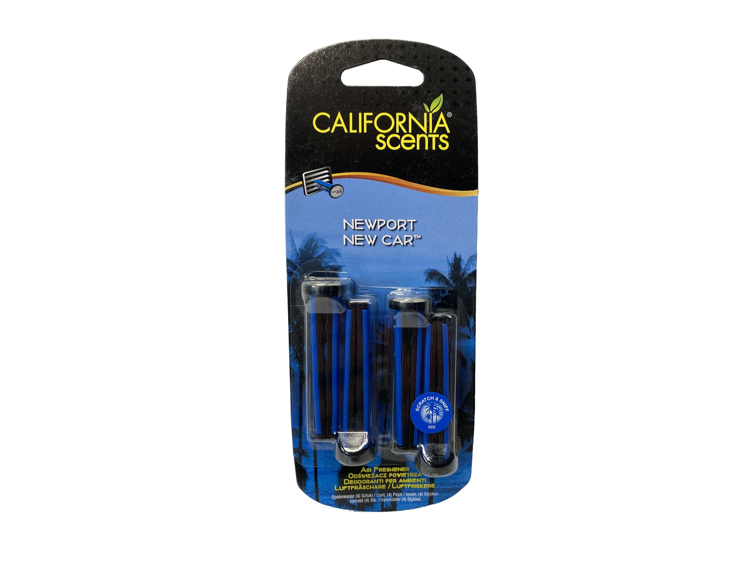 California scents Autovůně California scents kolíčky new car 4 ks