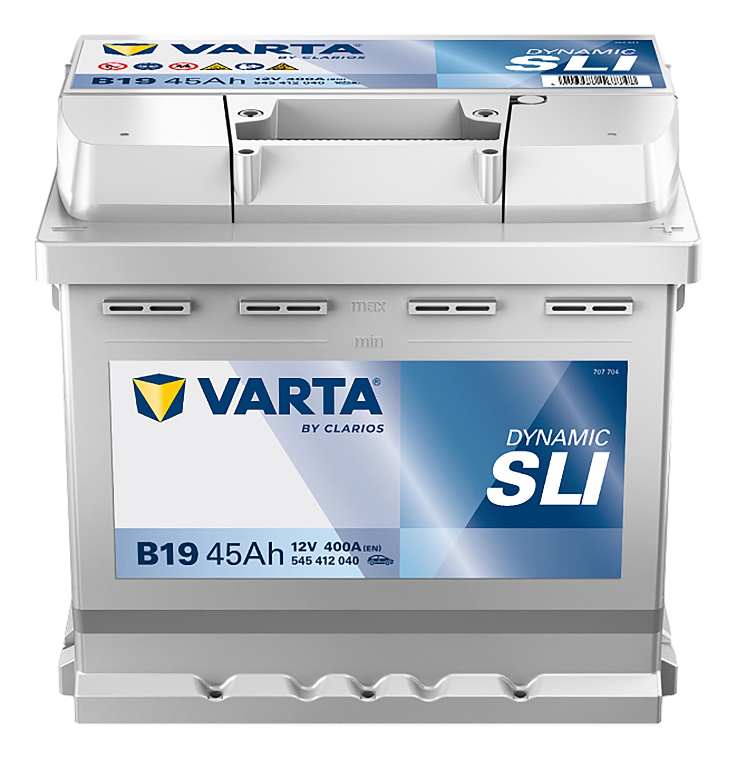 Varta Autobaterie 45AH Black Dynamic 12V, B19