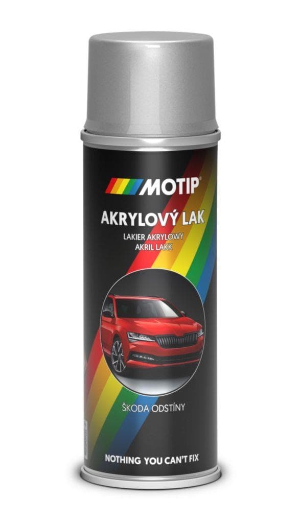 Motip Autosprej stříbrná metalíza 200ml
