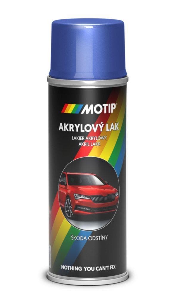 Motip Autosprej modrá race metalíza 200ml