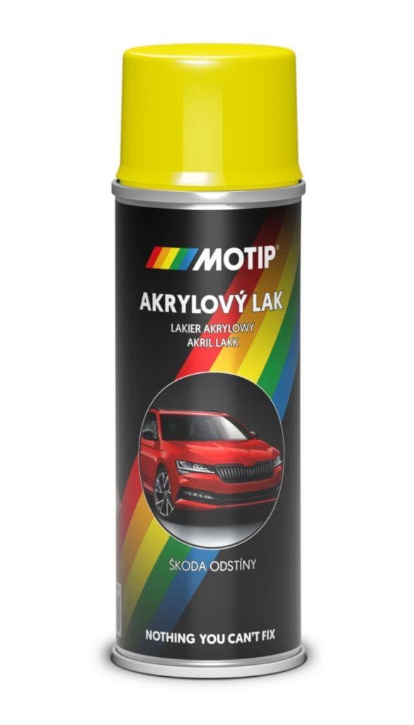 Motip Autosprej žlutá světlá 200ml