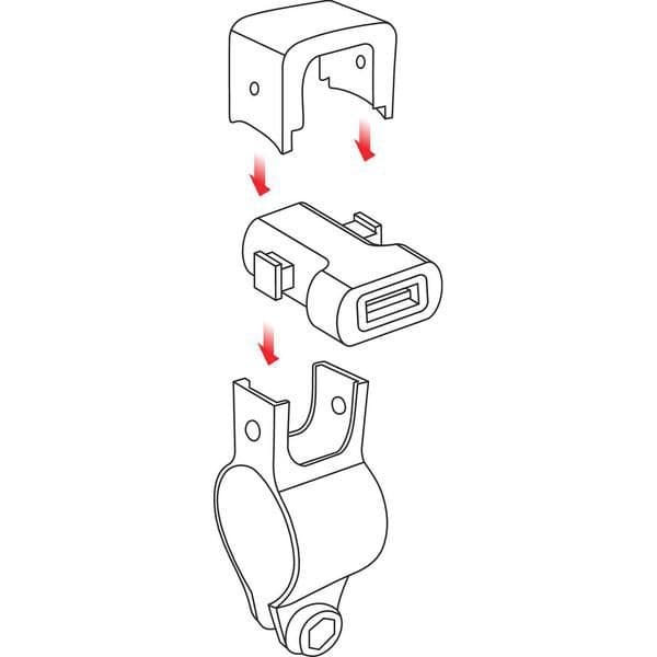 Lampa Univerzální USB rychlo nabíječka Usb-Fix Omega -  2400 mA - 12/24V