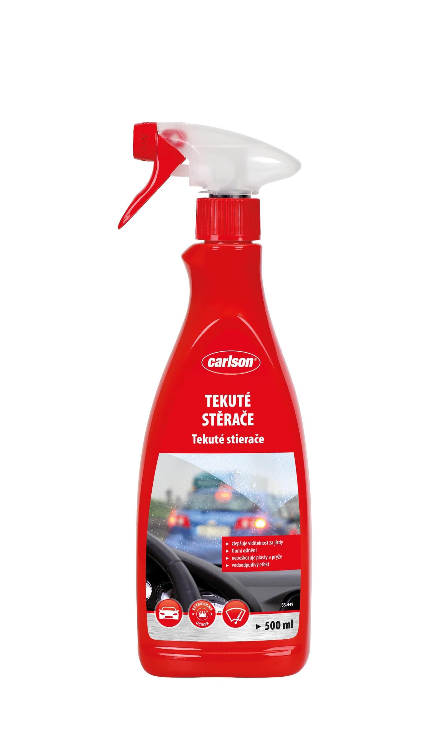 STĚRAČE TEKUTÉ RAIN OFF CARLSON 500ML