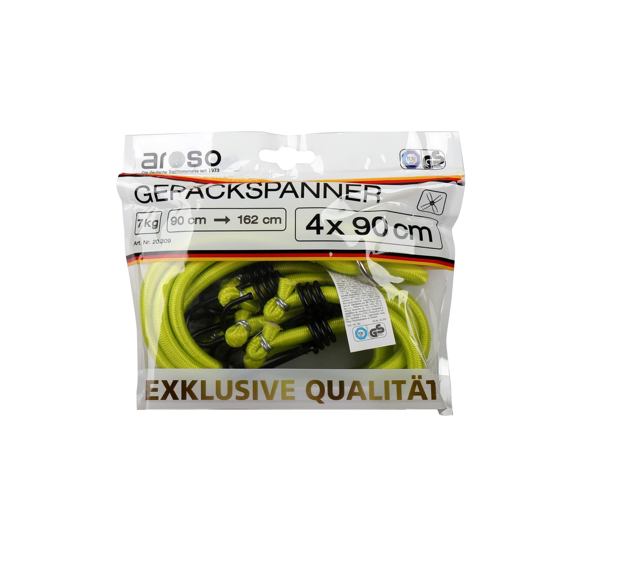 Zabezpečovač zavazadel 8 pramenů (4 páry 900 x 8mm) TÜV/GS
