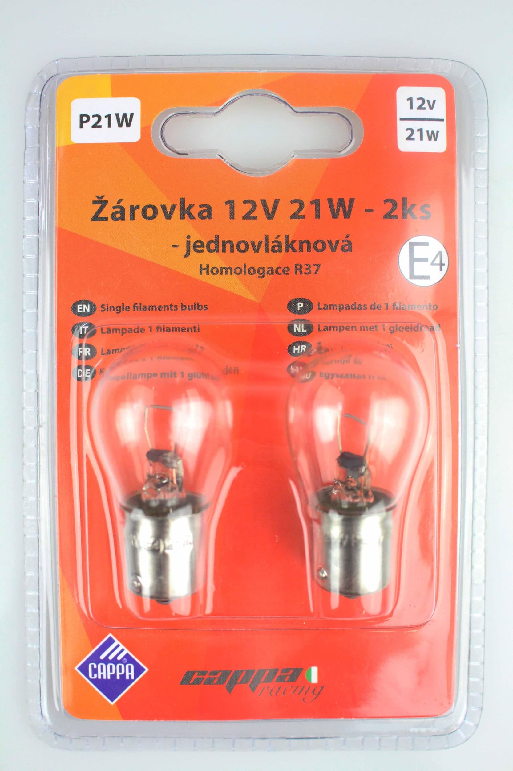 Žárovka 12V 21W BA15S