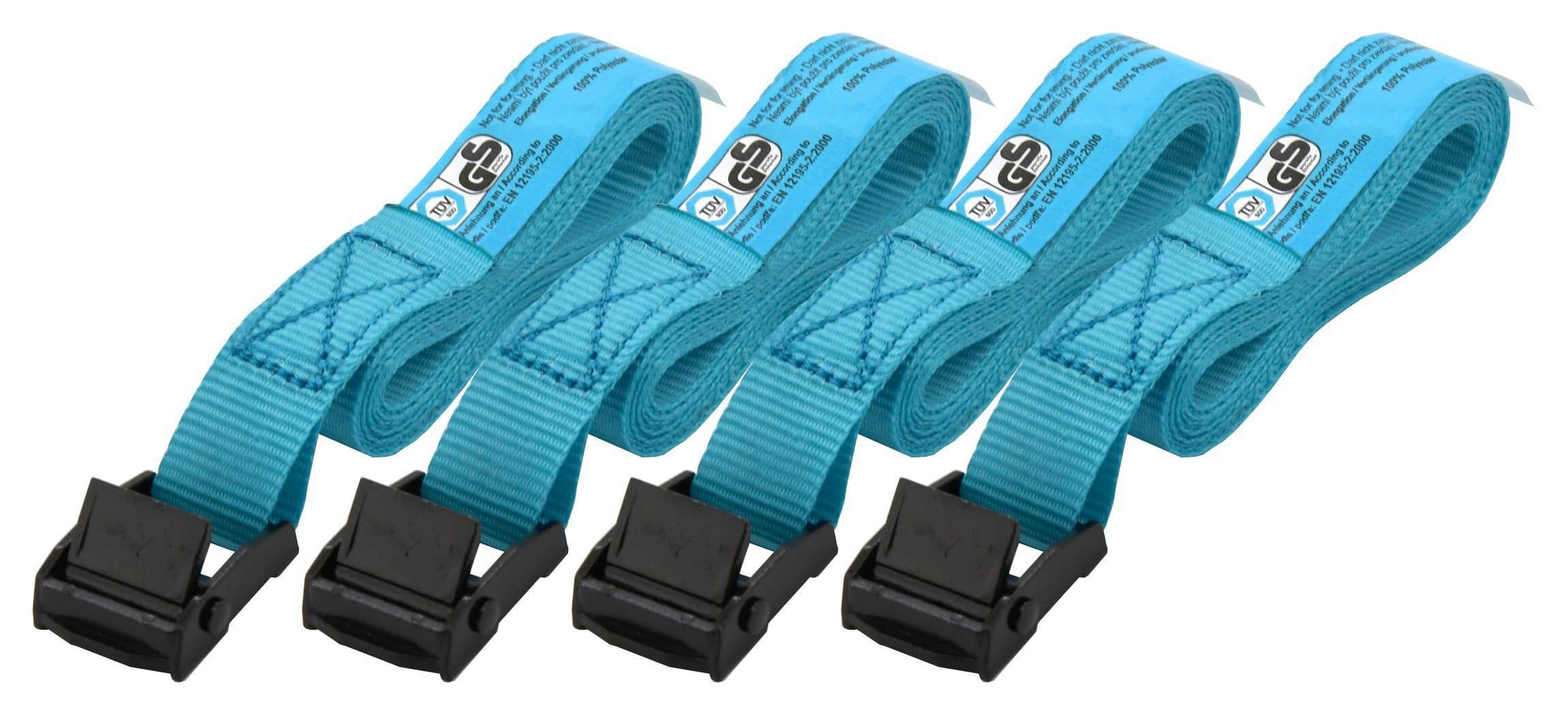 Popruh upínací 4x2m TÜV Blue Way