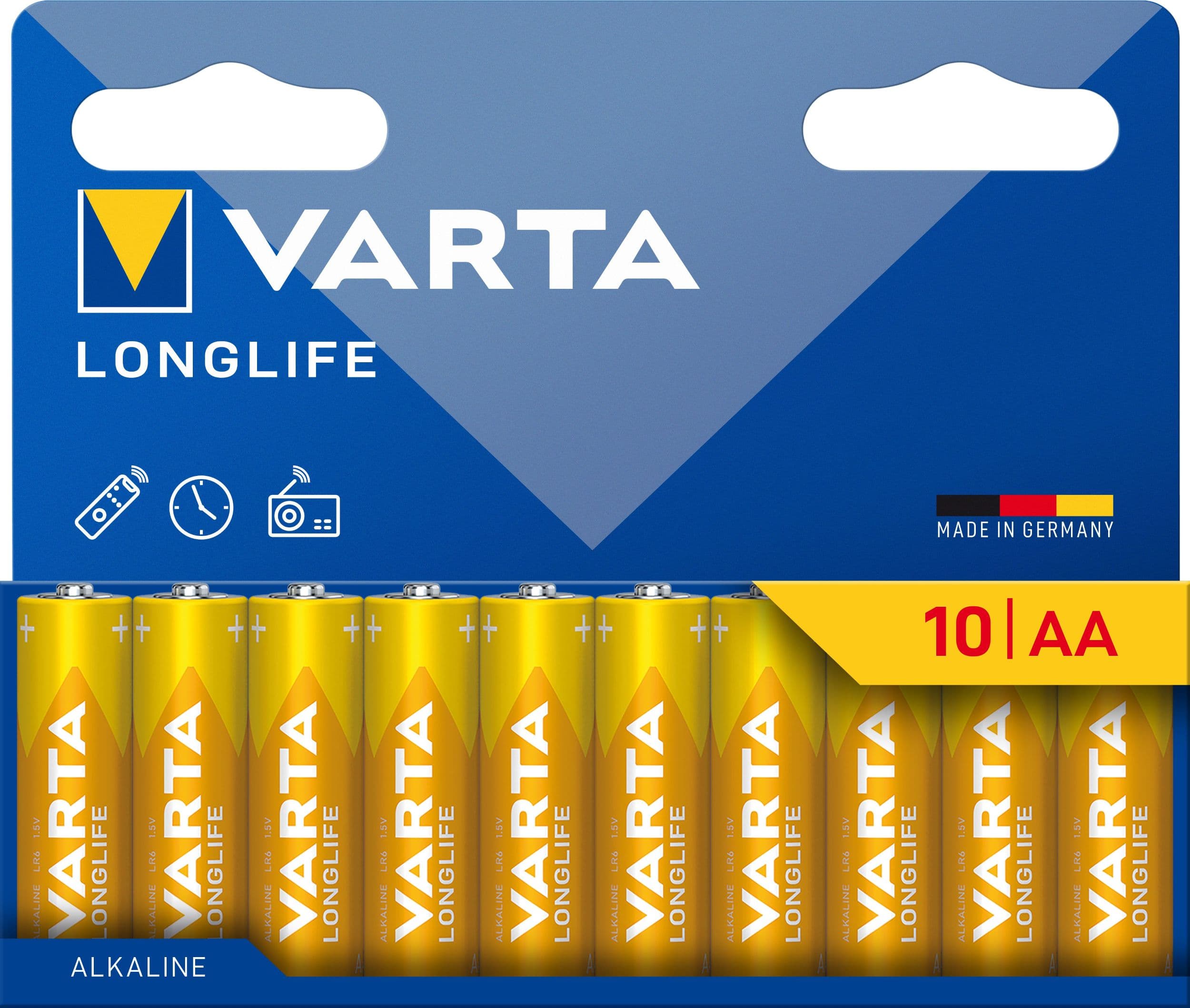 Varta Longlife AA, BLI 10 ks