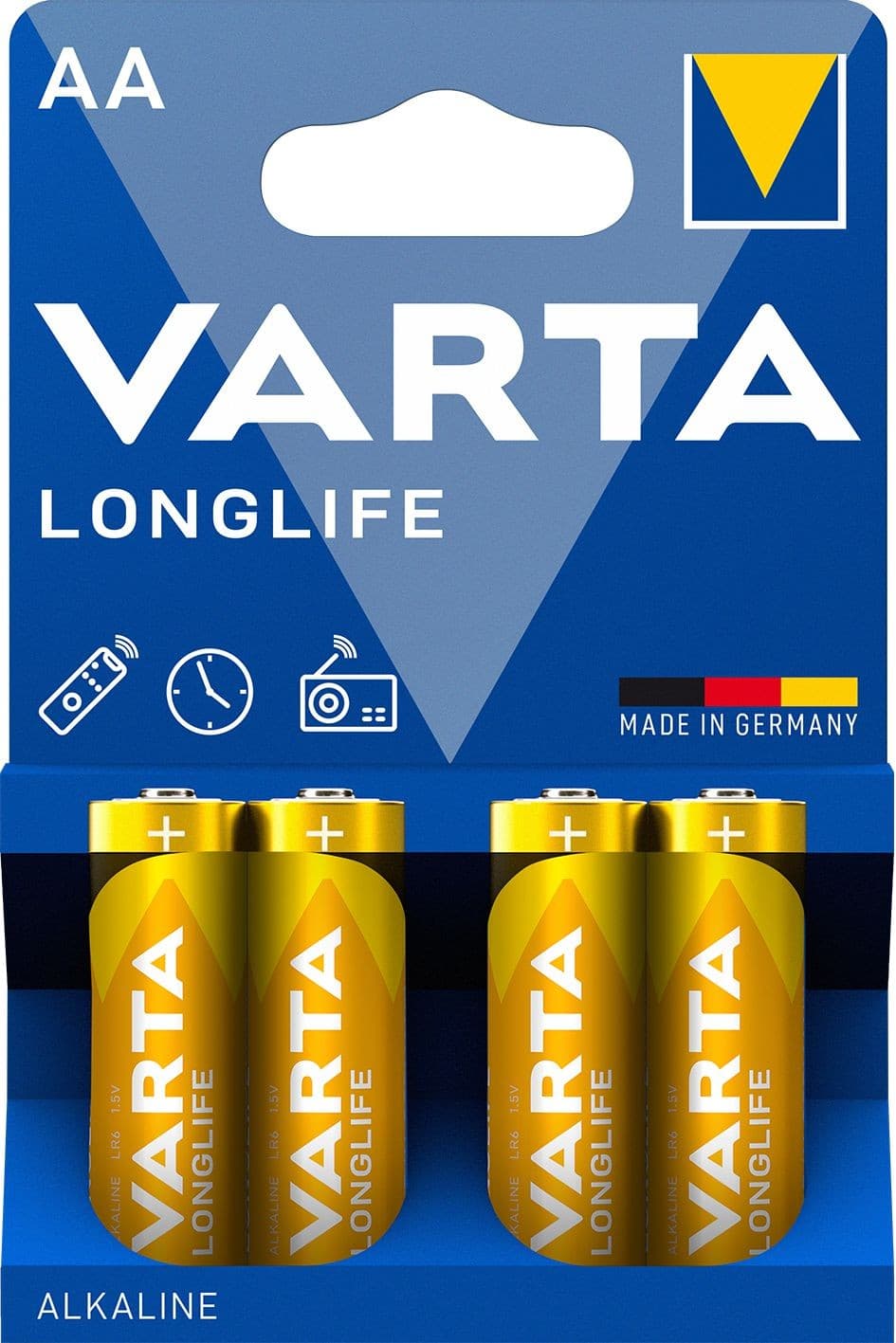 Varta Baterie AA longlife 4 ks