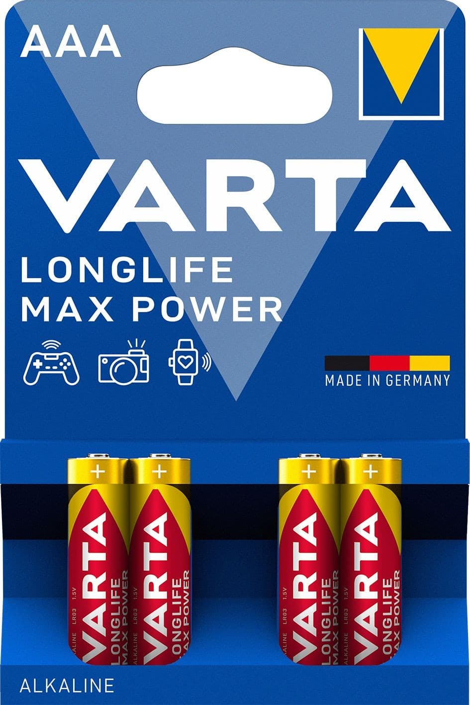 Varta Longlife Max Power AAA BLI 4 ks