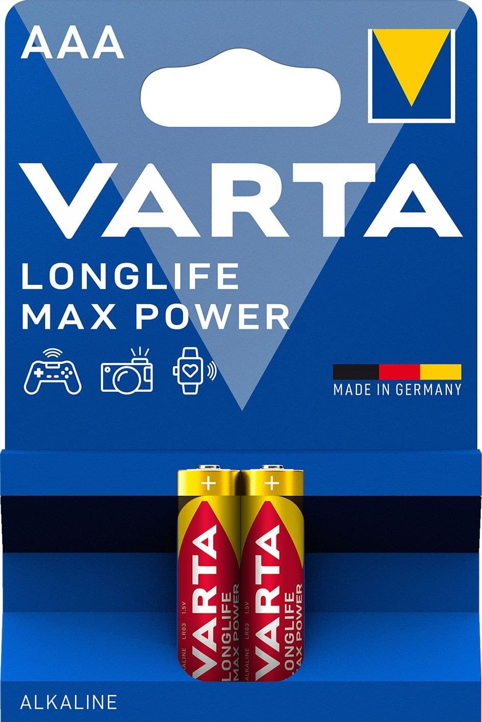 Varta Longlife Max Power AAA BLI 2 ks