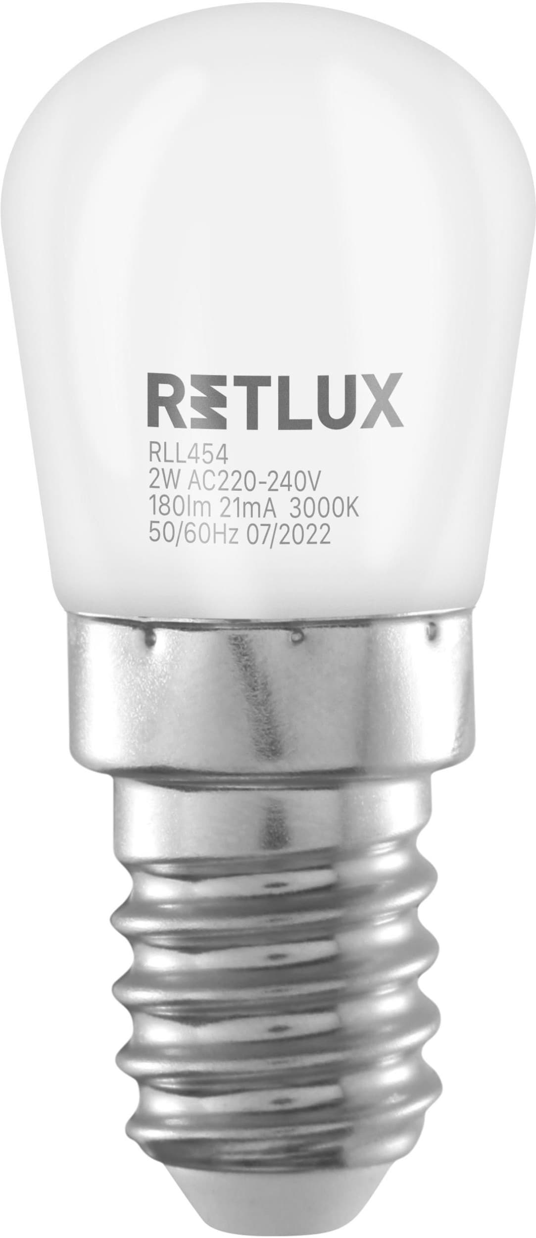 Retlux Led žárovka RLL 454 T26 2W E14