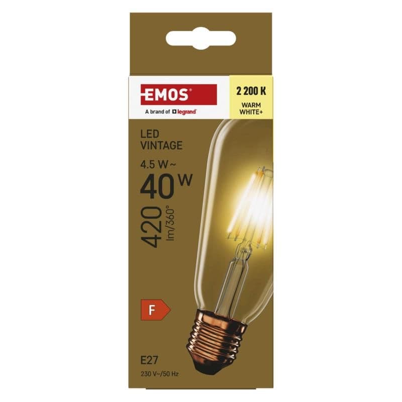 Emos LED VNT ST64 4,5W(40W) 420lm E27 WW+