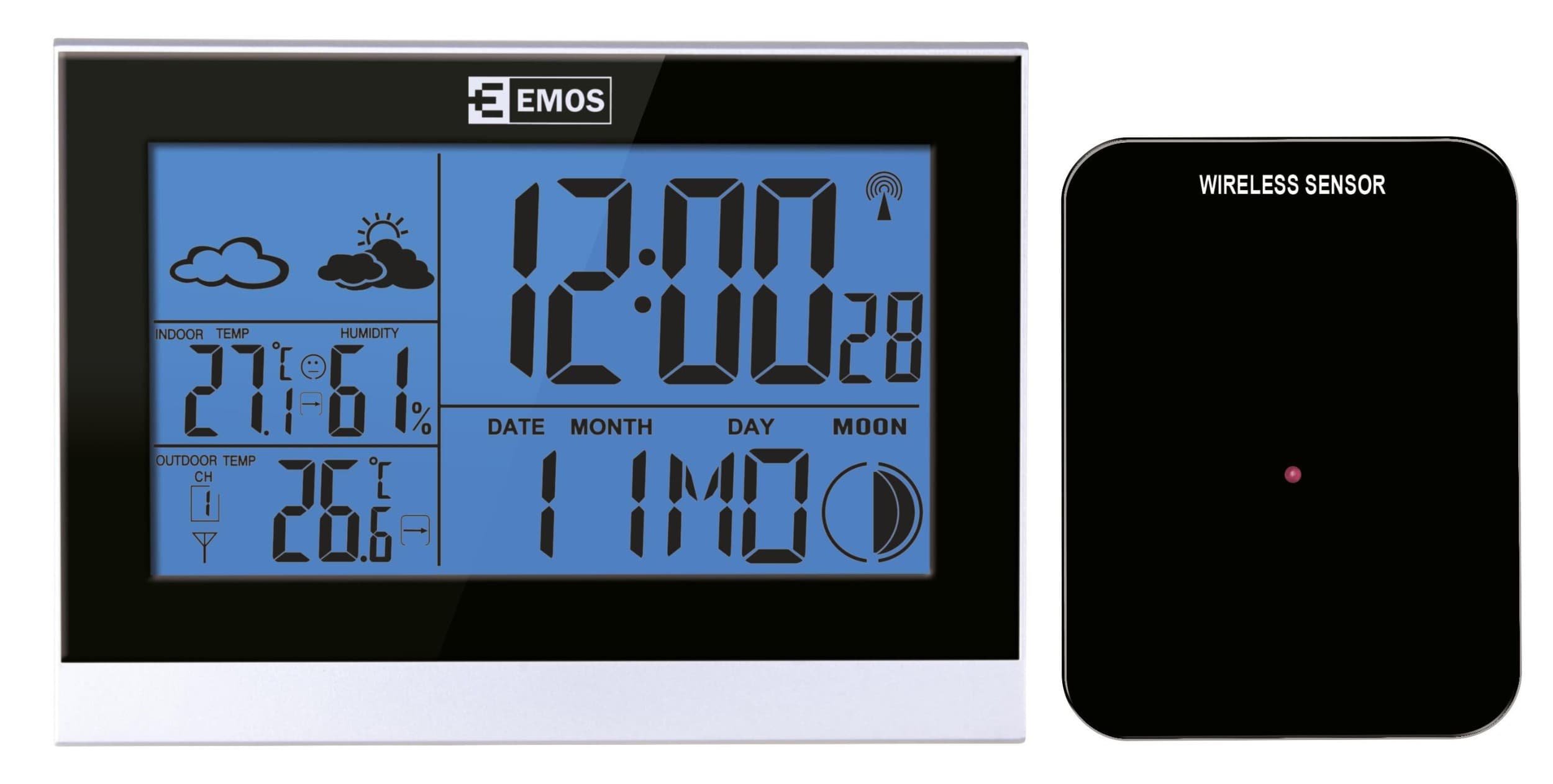 Domácí bezdrátová meteostanice Emos E3070