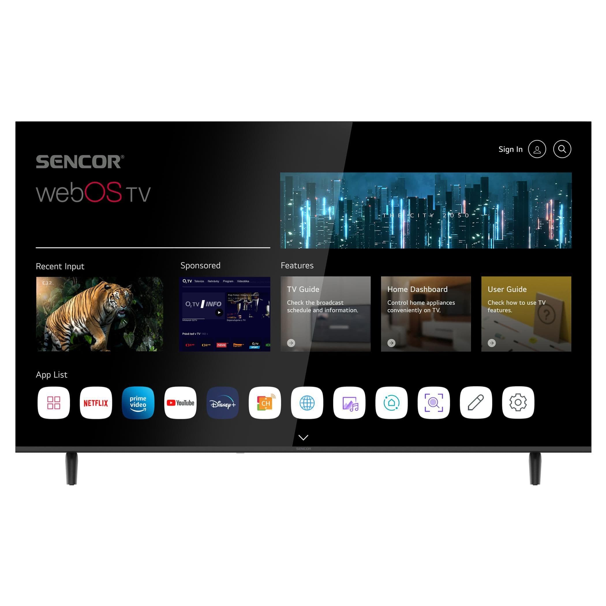 Sencor Smart led televizor SLE 55US803B WEBOS