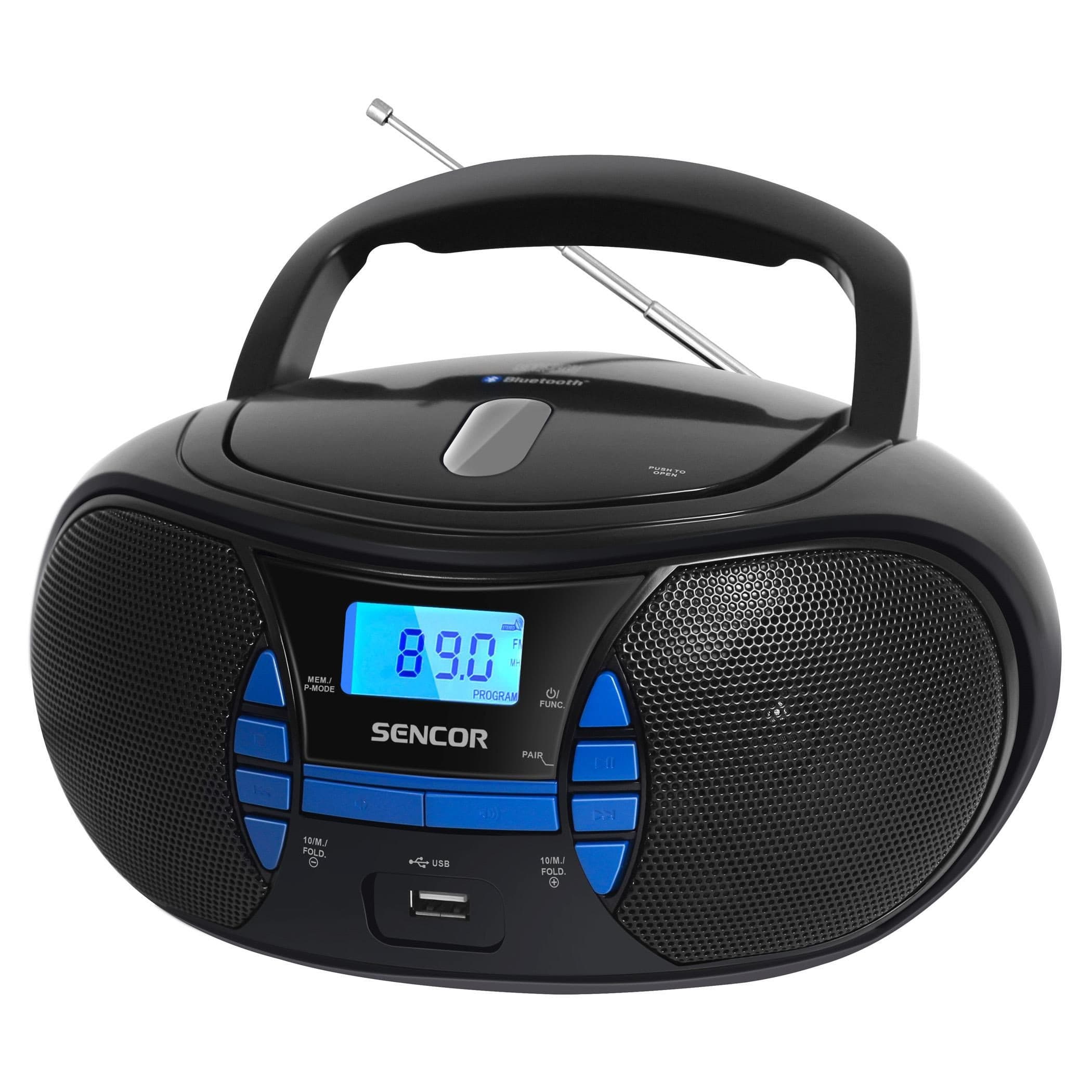 Sencor Rádio s CD/MP3/USB/BT SPT 2700 BK 1 ks