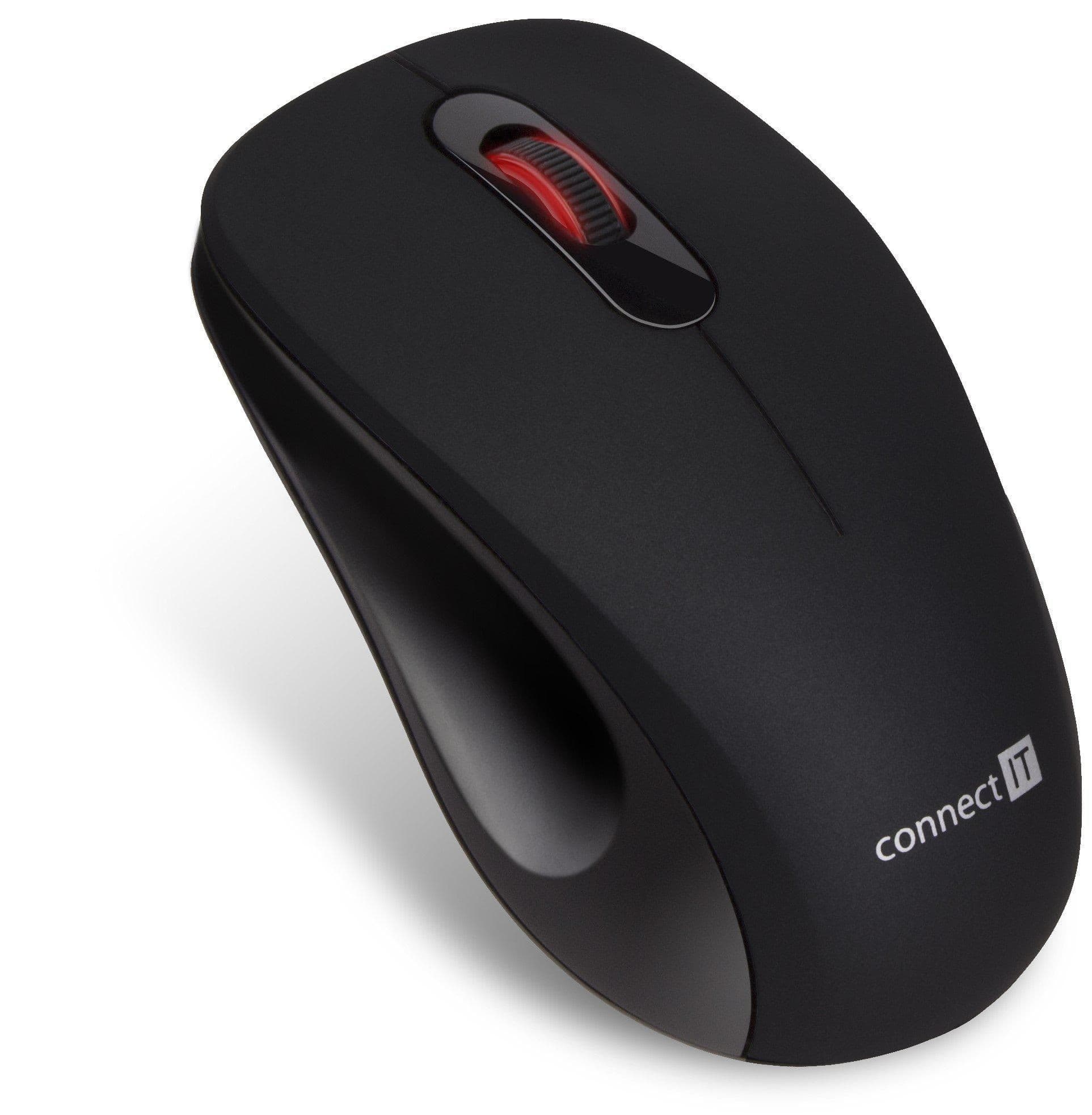 Connect IT bezdrátová myš "MUTE" CMO-2230BK